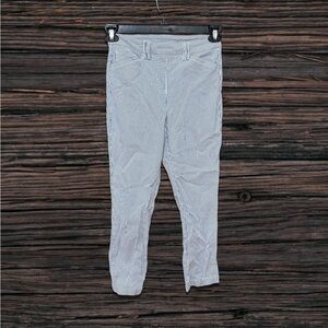-bundle 3 or more Tribal Dress Pants Striped Blue and White Pants